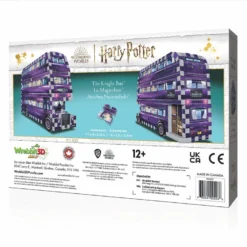 Wrebbit3D Harry Potter Mini Knight Bus 130-Piece Jigsaw Puzzle -Hallmark Toys Shop 3D Harry Potter Mini Knight Bus Jigsaw Puzzle W3D0203 03
