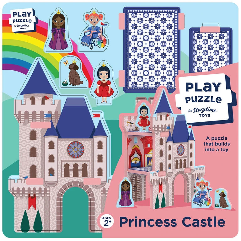 Storytime Toys 3D Princess Castle Play Puzzle 1 Storytime Toys 3D Princess Castle Play Puzzle