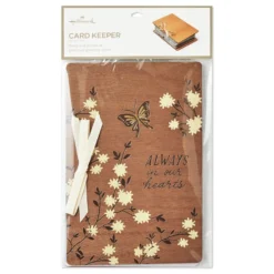 Hallmark Always In Our Hearts Memorial Card Keeper -Hallmark Toys Shop Always in Our Hearts Butterfly Bereavement Card Keeper 1CKP1710 03