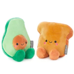 Hallmark Better Together Avocado And Toast Magnetic Plush, 5" 8 Hallmark Better Together Avocado And Toast Magnetic Plush, 5" -Hallmark Toys Shop Avocado and Toast Magnetic Plush 1KID2091 04