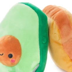 Hallmark Better Together Avocado And Toast Magnetic Plush, 5" 9 Hallmark Better Together Avocado And Toast Magnetic Plush, 5" -Hallmark Toys Shop Avocado and Toast Magnetic Plush 1KID2091 05
