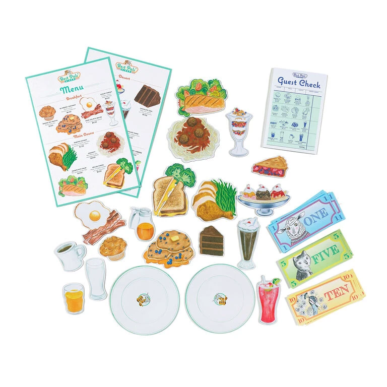 Eeboo Best Pals Diner Pretend Play Set 2 Eeboo Best Pals Diner Pretend Play Set - Image 2