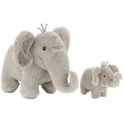Hallmark Big And Little Elephant Singing Stuffed Animals With Motion, 8" 6 Hallmark Big And Little Elephant Singing Stuffed Animals With Motion, 8" -Hallmark Toys Shop Big and Little Elephant Singing Plush With Motion 1BBY4694 03