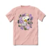 Brief Insanity Snoopy Floral T-Shirt, Medium
