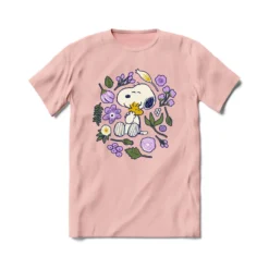 Brief Insanity Snoopy Floral T-Shirt, Medium