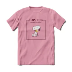 Brief Insanity Snoopy Love T-Shirt, Small