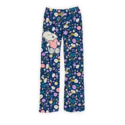 Brief Insanity Snoopy Navy Floral Lounge Pants, Medium