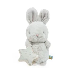 Bunnies By The Bay Sweet Bloom Bunny Stuffed Animal With Toy Sun, 9" -Hallmark Toys Shop Bunnies by the Bay Gray Bunny Stuffed Animal With Toy Sun 104327 03