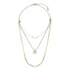 Demdaco Champagne Your Journey Layered Love Necklace, 24"