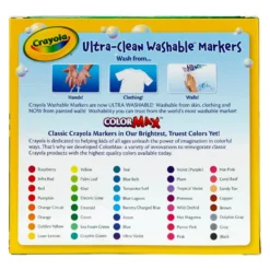 Crayola Washable Markers, 40-Count -Hallmark Toys Shop Crayola Big 40 Box of Washable Markers 587858 03
