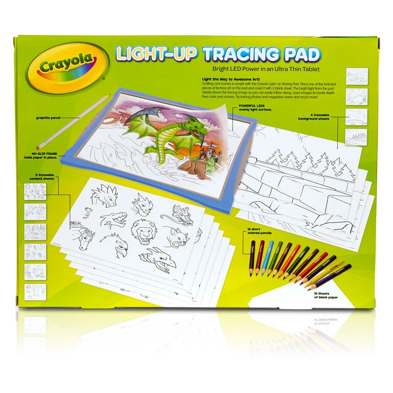 Crayola Blue Light-Up Tracing Pad 2 Crayola Blue Light-Up Tracing Pad - Image 2