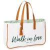Hallmark Walk In Love Canvas Tote Bag
