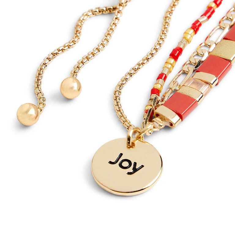 Demdaco Your Journey Joy Charm Tile Bracelet 2 Demdaco Your Journey Joy Charm Tile Bracelet - Image 2