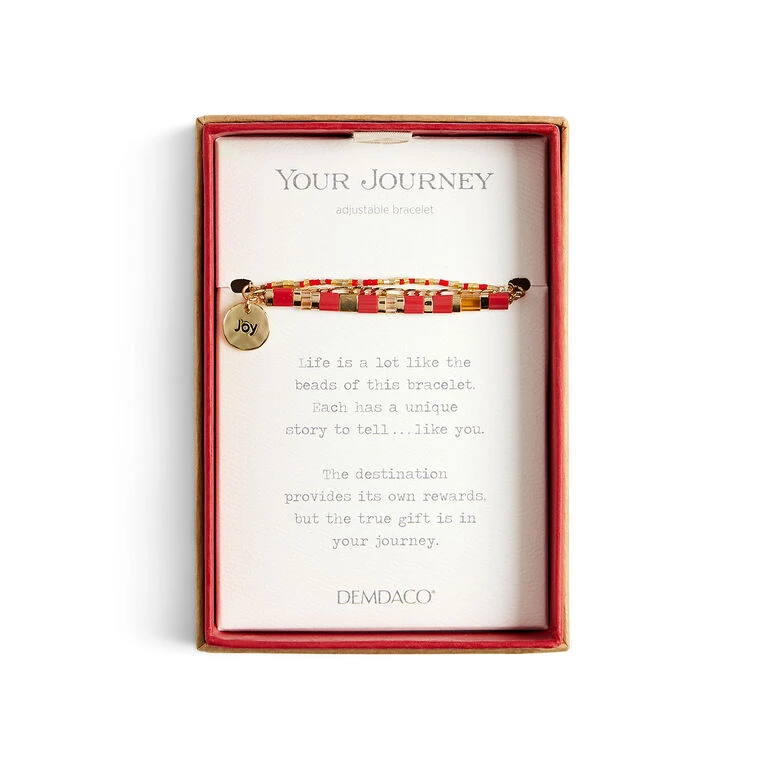 Demdaco Your Journey Joy Charm Tile Bracelet 3 Demdaco Your Journey Joy Charm Tile Bracelet - Image 3