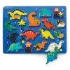Crocodile Creek Dinosaurs 16-Piece Wood Puzzle For Kids