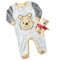 Hallmark Disney Baby Winnie The Pooh Rattle And Jumper Set, 3-6 Months