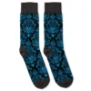 Hallmark Disney The Haunted Mansion Wallpaper Crew Socks