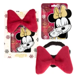 Mad Beauty Disney Minnie Mouse Headband And Face Mask Holiday Set