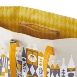 Hallmark Walt Disney World 50th Anniversary "it's A Small World" Canvas Tote Bag 5 Hallmark Walt Disney World 50th Anniversary "it's A Small World" Canvas Tote Bag -Hallmark Toys Shop Disney World its a small world Ride Tote Bag 1DYG2075 03