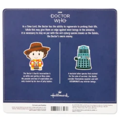 Hallmark Itty Bittys® Doctor Who The Fourth Doctor And Dalek Plush, Set Of 2 -Hallmark Toys Shop Doctor Who Fourth Doctor and Dalek Plush itty bittys 1KDD2078 04