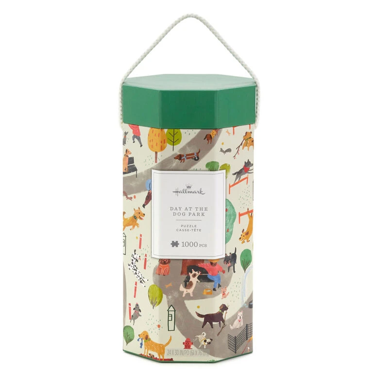 Hallmark Day At The Dog Park 1,000-Piece Jigsaw Puzzle 1 Hallmark Day At The Dog Park 1,000-Piece Jigsaw Puzzle