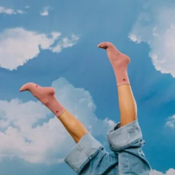 Doiy Eat My Socks Love Me Pink Valentine's Day Socks With Hearts -Hallmark Toys Shop Eat My Socks Love Me Pink Valentines Day Socks With Hearts EMSNCRLOPK 04