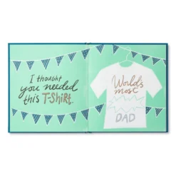 Dad, I Wrote A Book About You Fill-in-the-Blanks Book -Hallmark Toys Shop FillintheBlanks Book for Dad 6956 03