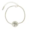 Demdaco Floral Charm Dear You Mom Bracelet