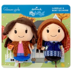 Hallmark Itty Bittys® Gilmore Girls Lorelai And Rory Gilmore Plush, Set Of 2 -Hallmark Toys Shop Gilmore Girls Rory and Lorelai Plush itty bittys 1KDD2138 03