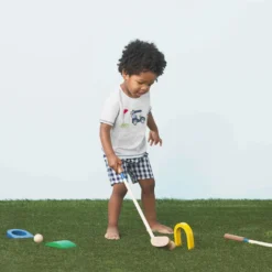 Mud Pie Golf Wood Toy Set, 7 Pieces -Hallmark Toys Shop Golf Wooden Toy Set 10760076 03