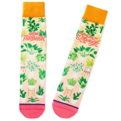 Hallmark Grow Through Plants Fun Crew Socks