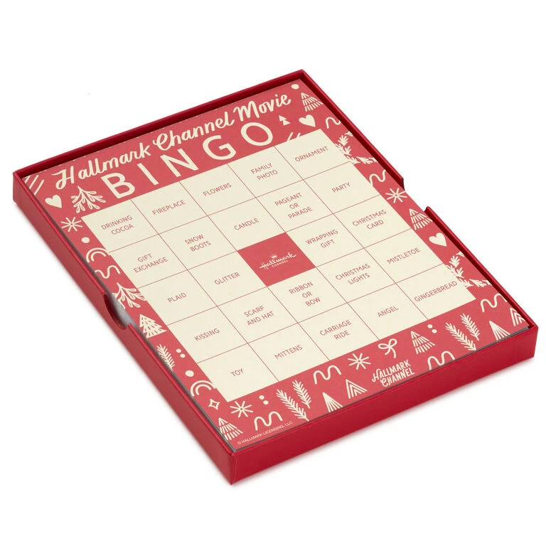 Hallmark Channel Movie Bingo Game Pad 1 Hallmark Channel Movie Bingo Game Pad