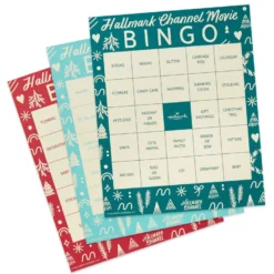 Hallmark Channel Movie Bingo Game Pad 6 Hallmark Channel Movie Bingo Game Pad -Hallmark Toys Shop Hallmark Channel Bingo TearOff Game Pad 1XKT3502 03