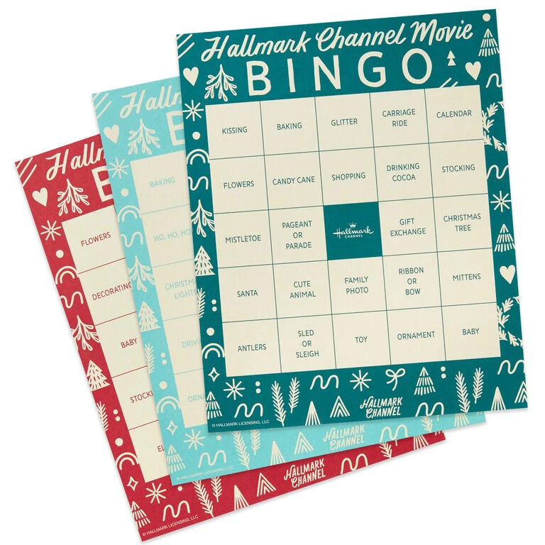 Hallmark Channel Movie Bingo Game Pad 3 Hallmark Channel Movie Bingo Game Pad - Image 3