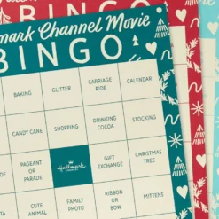 Hallmark Channel Movie Bingo Game Pad 7 Hallmark Channel Movie Bingo Game Pad -Hallmark Toys Shop Hallmark Channel Bingo TearOff Game Pad 1XKT3502 04
