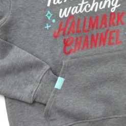 Hallmark Channel Rather Be Watching Sweatshirt Hoodie, X-Large -Hallmark Toys Shop Hallmark Channel Rather Be Watching Sweatshirt Hoodie 1XKT3552 03