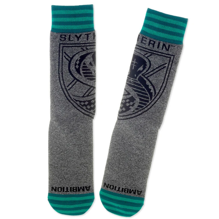 Hallmark Harry Potter™ Slytherin™ House Crest Crew Socks 1 Hallmark Harry Potter™ Slytherin™ House Crest Crew Socks