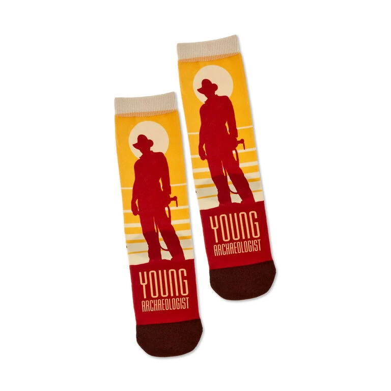Hallmark Indiana Jones™ Adult And Child Relic And Archeologist Socks, Pack Of 2 3 Hallmark Indiana Jones™ Adult And Child Relic And Archeologist Socks, Pack Of 2 - Image 3