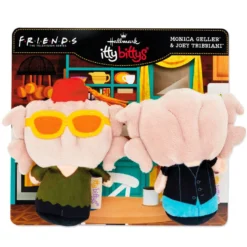 Hallmark Itty Bittys® Friends Joey And Monica Plush, Set Of 2 -Hallmark Toys Shop Joey and Monica Turkey Heads Plush Friends itty bittys 1KDD2071 03