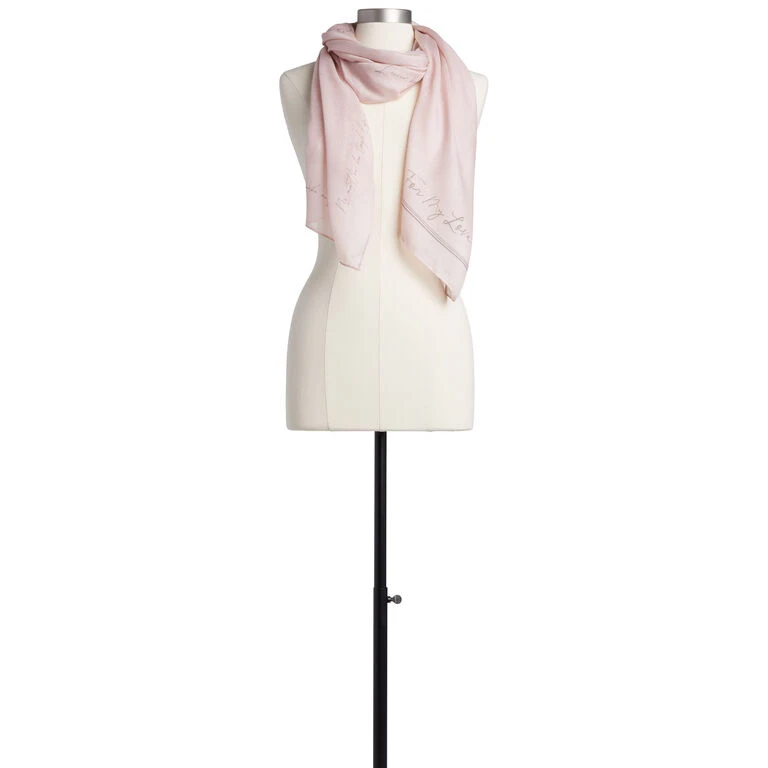 Light Pink Dear You My Love Women's Scarf 1 Light Pink Dear You My Love Women's Scarf