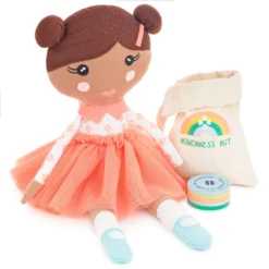 Hallmark Little World Changers™ And Kind Culture Co. The Doll Kind Dark Skin Girl, 12"