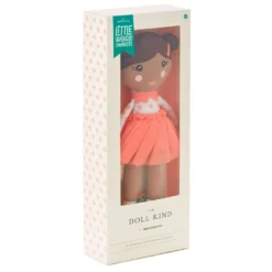 Hallmark Little World Changers™ And Kind Culture Co. The Doll Kind Dark Skin Girl, 12" -Hallmark Toys Shop Little World Changers Dark Skin Girl Doll With Tokens 1KID2086 06