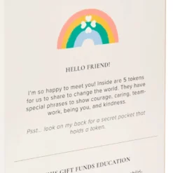 Hallmark Little World Changers™ And Kind Culture Co. The Doll Kind Light Skin Girl, 12" -Hallmark Toys Shop Little World Changers Light Skin Girl Doll With Tokens 1KID2085 08