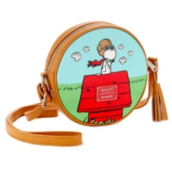 Loungefly Peanuts Snoopy Vs. The Red Baron Crossbody Bag