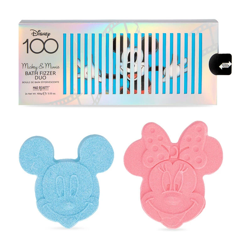 Mad Beauty Disney 100-Year Celebration Mickey And Minnie Bath Fizzers, Set Of 2 2 Mad Beauty Disney 100-Year Celebration Mickey And Minnie Bath Fizzers, Set Of 2 - Image 2