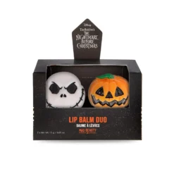 Mad Beauty Disney Tim Burton's The Nightmare Before Christmas Lip Balms, Set Of 2