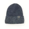 Britt’s Knits Navy Blue Ribbed Knit Men's Beanie Hat