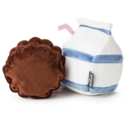 Hallmark Better Together Milk And Cookie Magnetic Plush, 6" -Hallmark Toys Shop Milk Carton and Chocolate Cookie Magnetic Plush 1KID1642 03