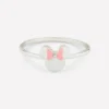 Pura Vida Delicate Minnie Mouse Silver Ring, Size 6