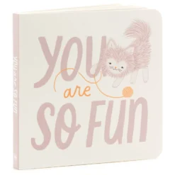 Hallmark MopTops Furry Cat Stuffed Animal With You Are So Fun Board Book -Hallmark Toys Shop MopTops Plush Cat Stuffed Animal Board Book 1KID1533 04